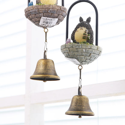 Totoro Wind Chime Pendant - Cute Decorative Item