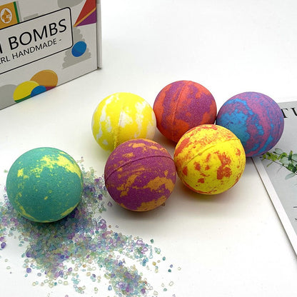 Kids Bath Bomb Bubble Balls with Toys