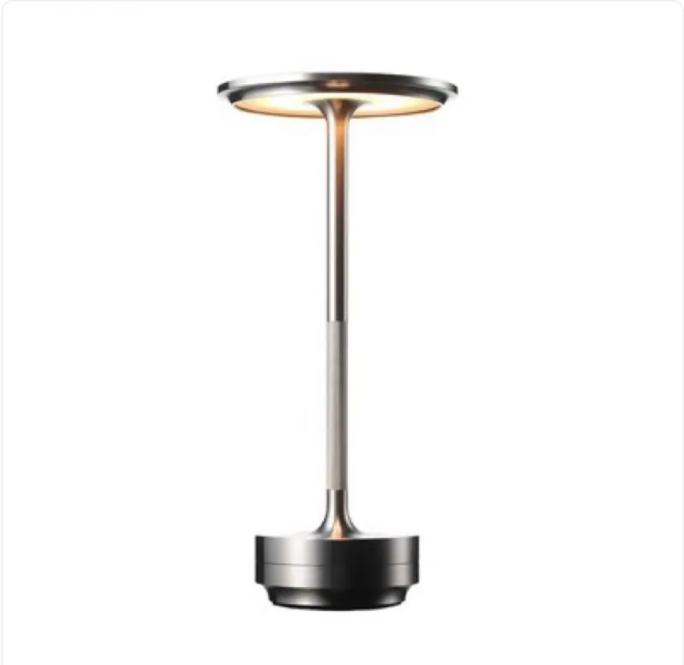 Metal Touch Desk Lamp – Premium LED in Gold, Silver & Matte Black Finish