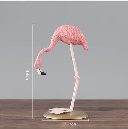 Flamingo Decorative Standing Art Statue Gift