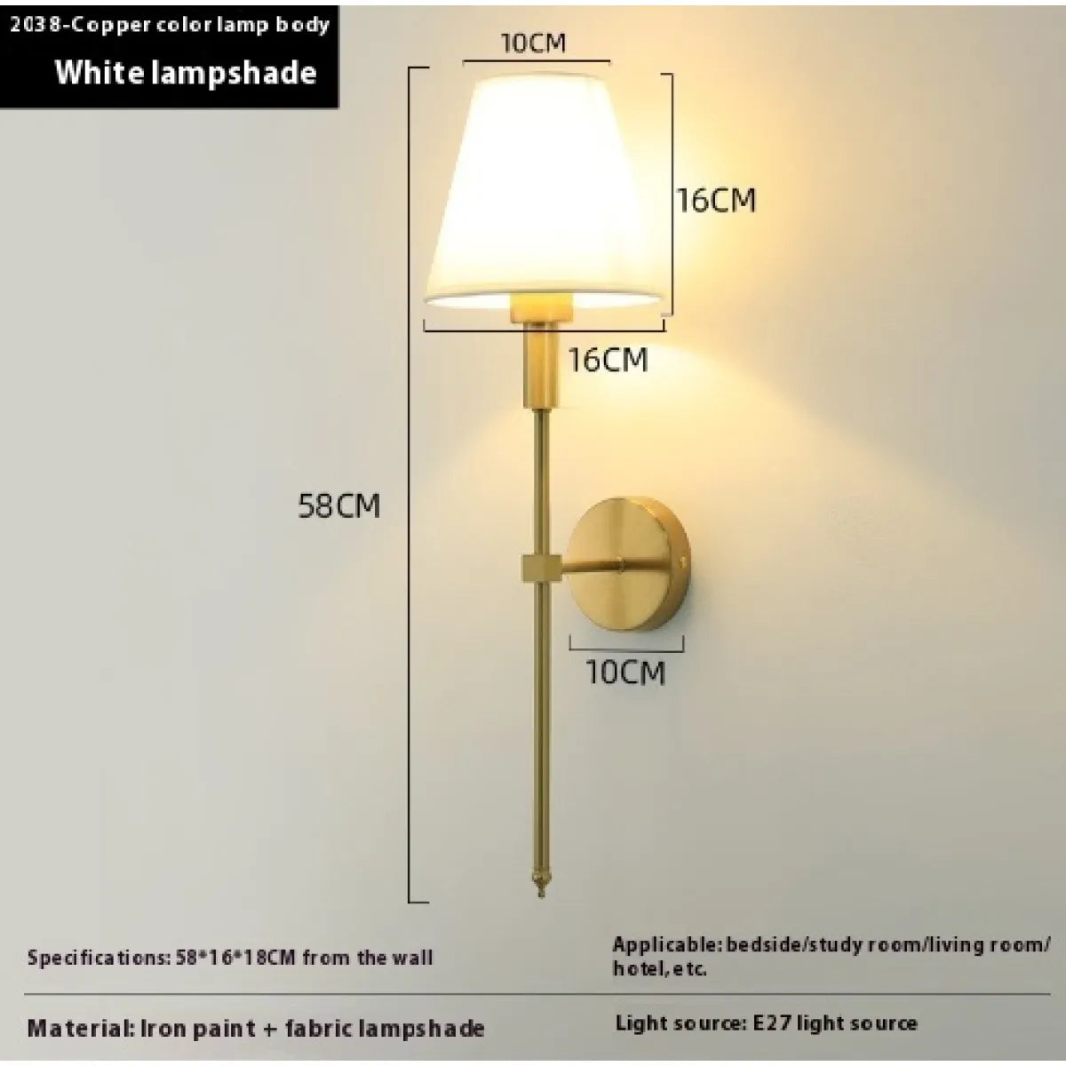 Contemporary Scandinavian Wall Light