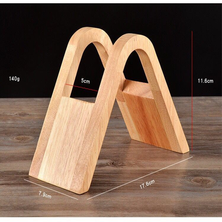 V-shaped Wooden Coffee Filter Stand for V60
