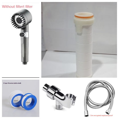 Snowflake Spray Water Filter Showerhead