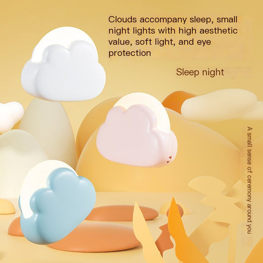 Rechargeable Cloud Night Light with Decorative Function