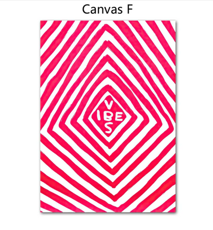 Modern Decorative Canvas Wall Art – Frameless Prints in Multiple Sizes