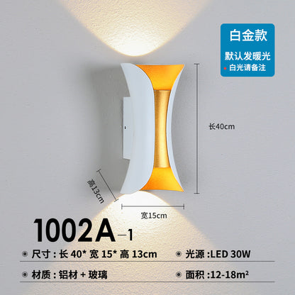 Outdoor Waterproof Creative Wall Lamp for Modern Spaces