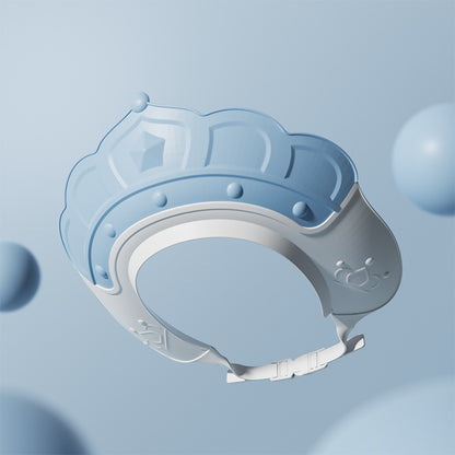 Adjustable Waterproof Silicone Kids Bath Cap with Ears