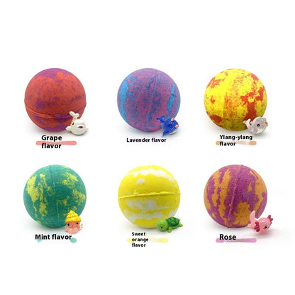 Kids Bath Bomb Bubble Balls with Toys