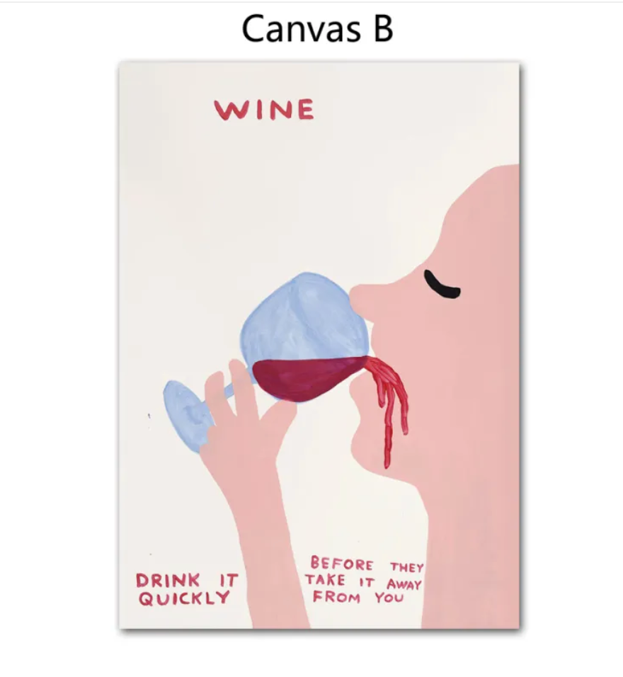 Modern Decorative Canvas Wall Art – Frameless Prints in Multiple Sizes