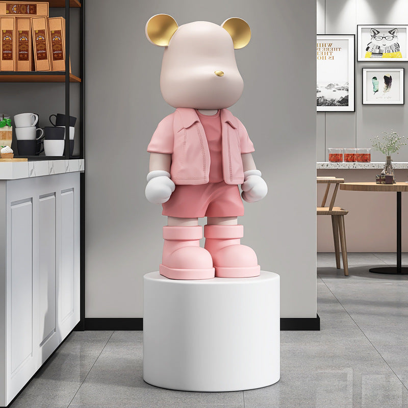 Large Violent Bear Living Room Decoration Figurine