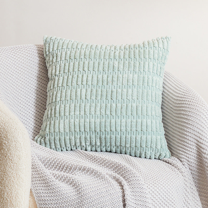 Corduroy Home Sofa Decorative Pillow Cover (Without Filling)