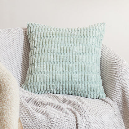 Corduroy Home Sofa Decorative Pillow Cover (Without Filling)