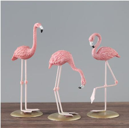 Flamingo Decorative Standing Art Statue Gift