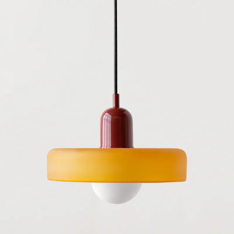 Memphis Modern Glass Chandelier