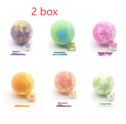 Kids Bath Bomb Bubble Balls with Toys