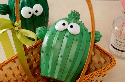 Cactus Piggy Bank Decorative Money Saving Jar
