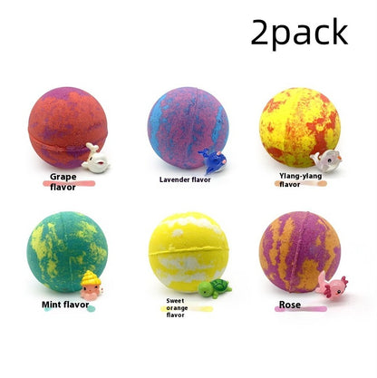 Kids Bath Bomb Bubble Balls with Toys
