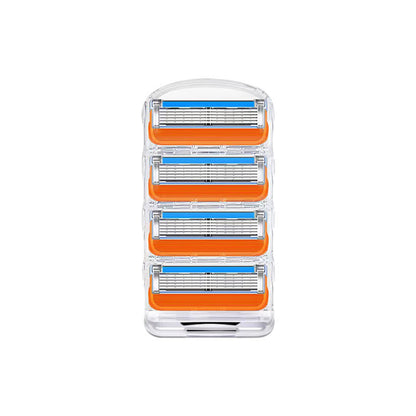 Universal 5-Layer Razor Blades - Orange Color